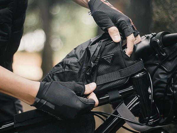 Topeak Toploader cykelväska, 0,75 l, svart