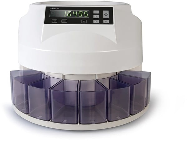 Safescan 1250 -myntiräknare och sorterare