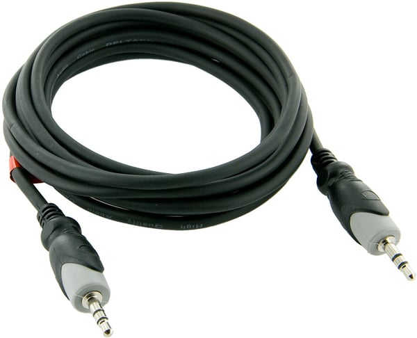 DELTACO 3,5mm kabel - 3,5mm lydkabel, 3 m