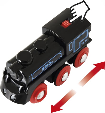 BRIO World 33599 - Genopladelig tog med USB-kabel