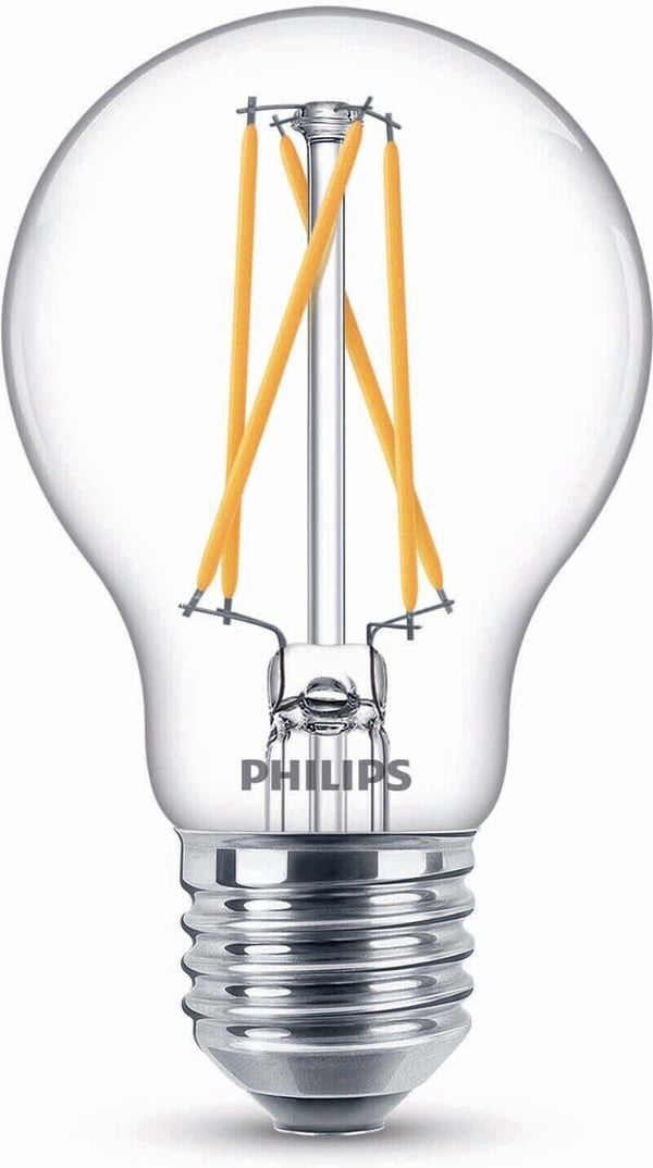 Philips Warm Glow LED-lampe, E27, 2700 K, 806 lm, CRI 90