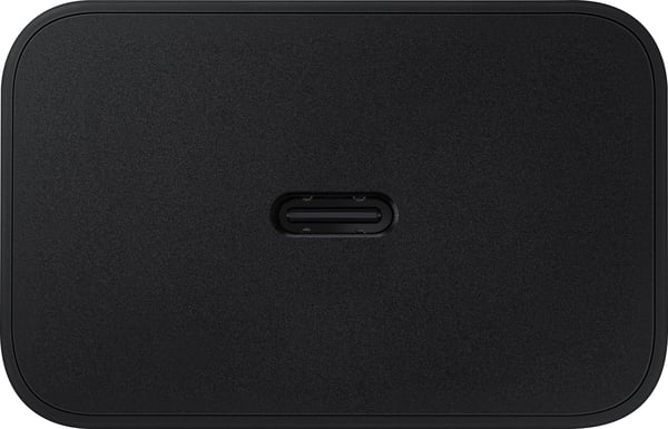 Samsung 45 W hurtigoplader, med USBCkabel, sort.