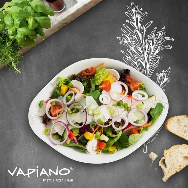 Villeroy & Boch Vapiano trio skål-sæt, 6-delt, hvid