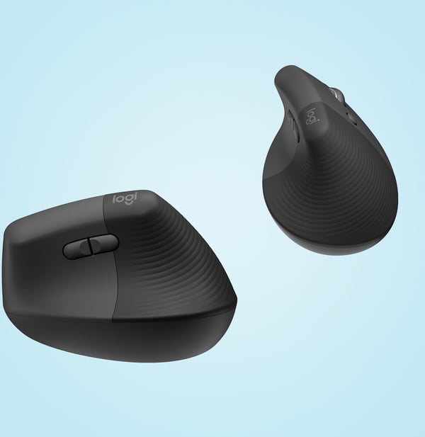 Logitech Lift -mus, svart