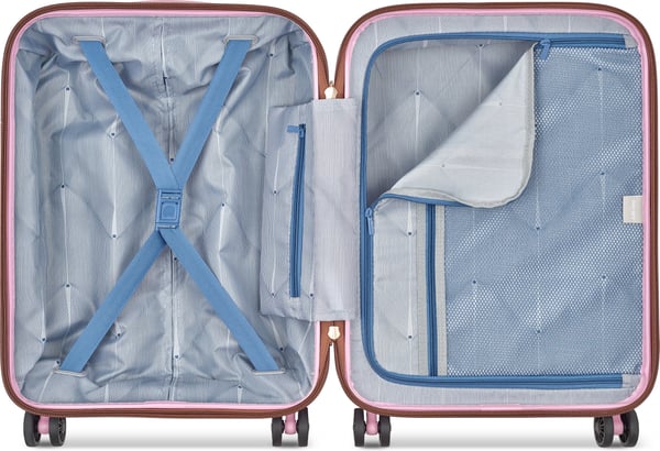 Delsey Freestyle Slim 55 cm -resväska, pion