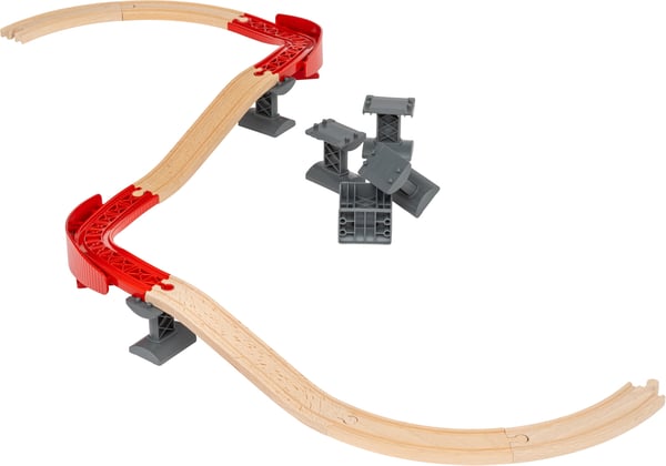 BRIO World 33995 Stigende kurver -bane sæt