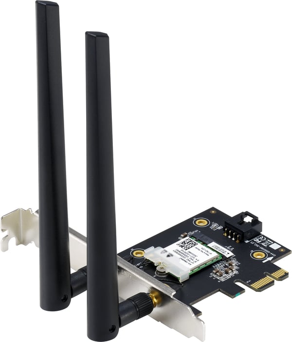 Asus PCE-AX1800 Dual-band PCI-E-WiFi 6-adapter och Bluetooth 5.2 -adapter