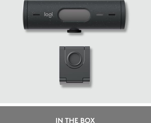 Logitech Brio 500 -webcam, sort