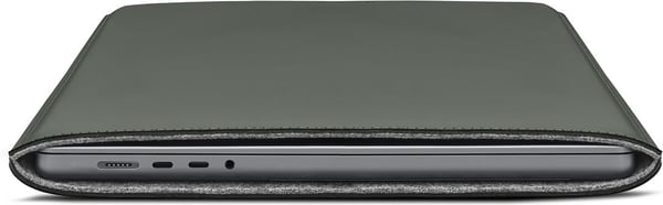 Woolnut Coated Sleeve -beskyttelsestaske til 16" MacBook Pro, grøn