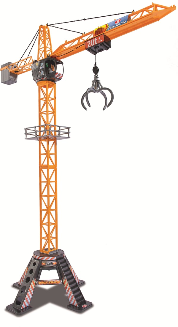 Dickie Toys Mega Crane - fjernstyret kran