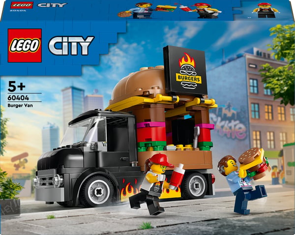 LEGO City Hamburgerbil Bygg- och lekset 60404
