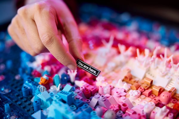 LEGO Art Vintergatans galax Väggkonstset 31212