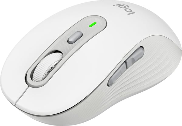 Logitech MK950 Signature Slim-tastatur og mus, hvid