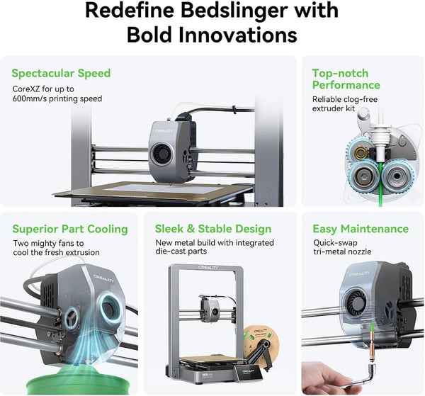 Creality Ender-3 V3 3D-skrivare