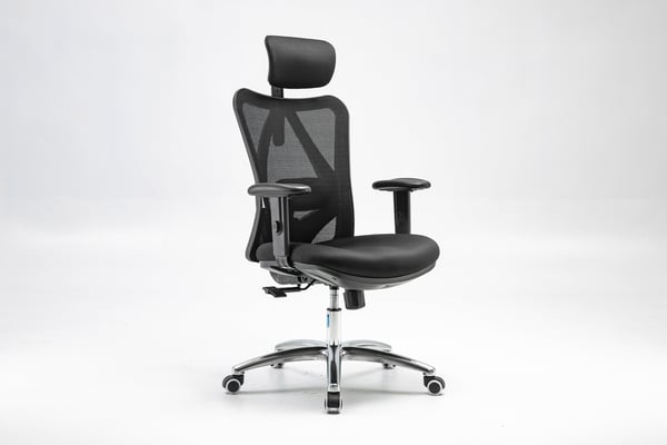 Sihoo M18 - ergonomisk kontorsstol, svart
