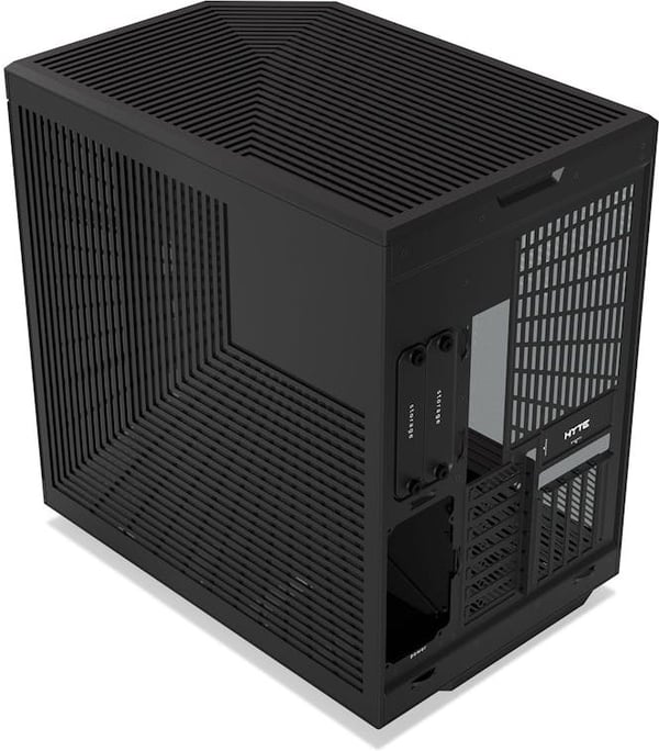 Hyte Y70 Black ATX-chassis med panoramavindue, sort