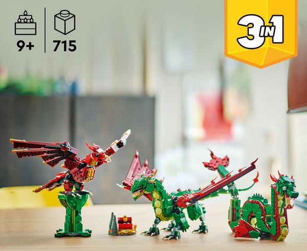 LEGO Creator Middelaldersk drage