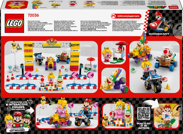 LEGO Super Mario 72036 – Mario Kart – Baby Peach og Grand Prix-sæt