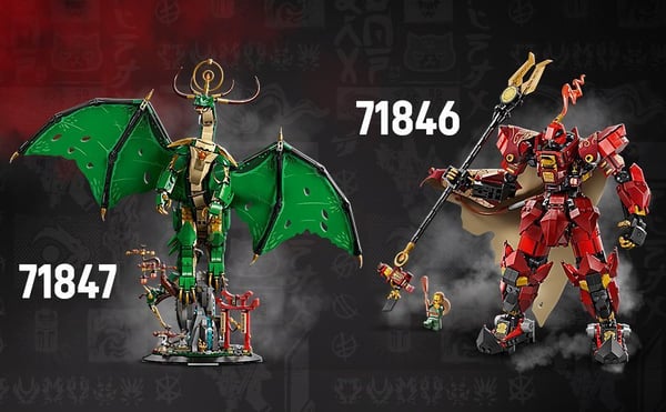 LEGO NINJAGO 71846 Trumslagrobot