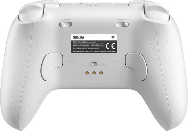 8BitDo Ultimate 2 Wireless 2.4G spelkontroll, PC, vit