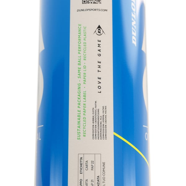 Dunlop Australian Open tennisboll, 8 st, eco