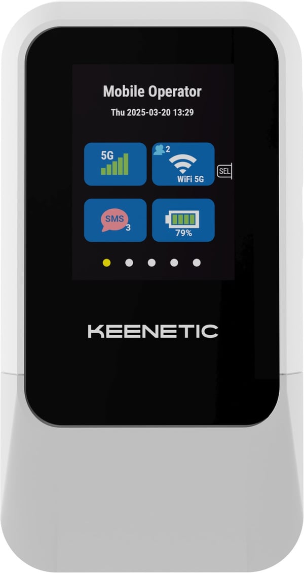 Keenetic Roamer 5G Wi-Fi 6 mobilrouter