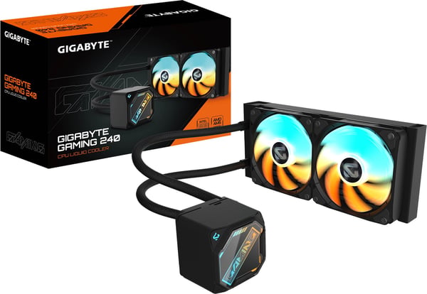 Gigabyte GAMING 240 vätskekylsystem, svart