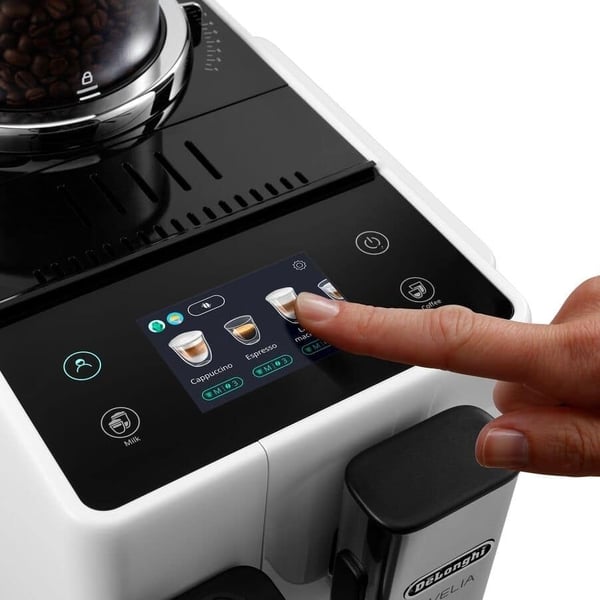 DeLonghi Rivelia kaffemaskin, vit (EXAM440.55.W)