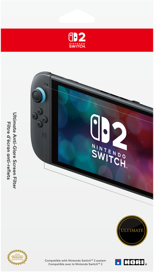 HORI Ultimate Anti-Glare skärmskyddfilm, Switch 2