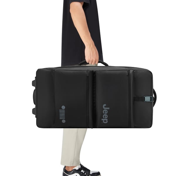 Delsey Jeep JS006B Trolley duffel resväska, 73 cm, svart