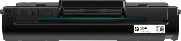 HP 106A -laserpatron, svart