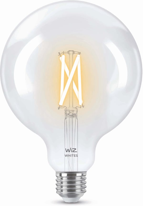WiZ smartlampe globe, E27, Wi-Fi, 2700-6500 K
