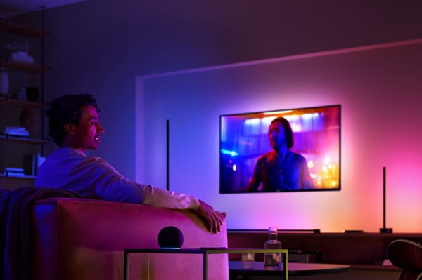 Philips Hue Gradient LightStrip Ext - forlængelsesstykke til lysslange, 1m