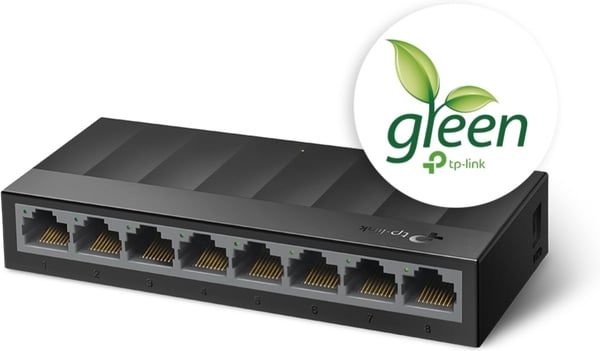 TP-LINK LiteWave LS1008G - 8-portars switch