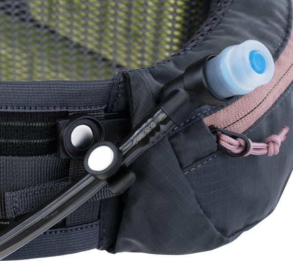 Evoc HIP PACK PRO 3 bæltetaske 1,5 l med væskeblære, pink/grå
