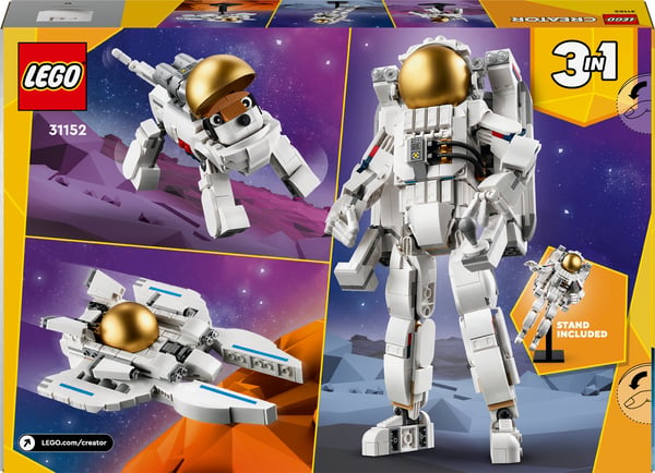 LEGO Creator Rymdastronaut 3-i-1-lekset 31152