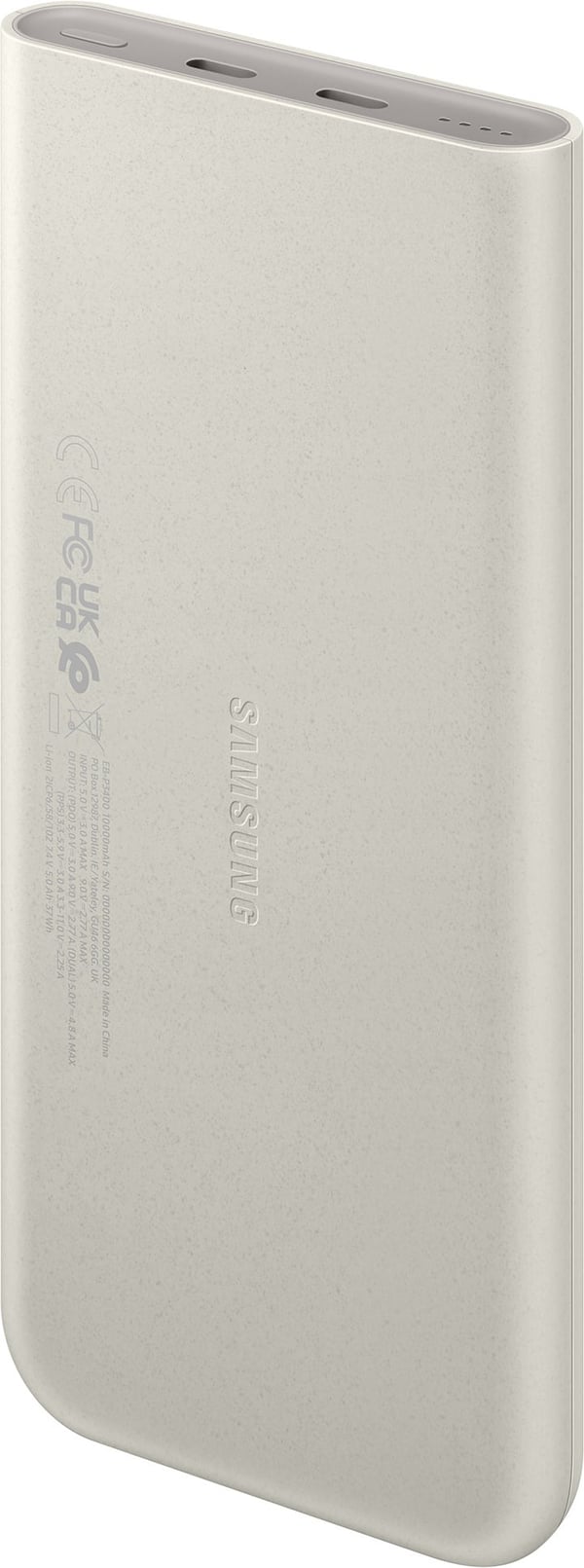 Samsung Super Snabbladdning 25 W 10 000 mAh - Powerbank, beige
