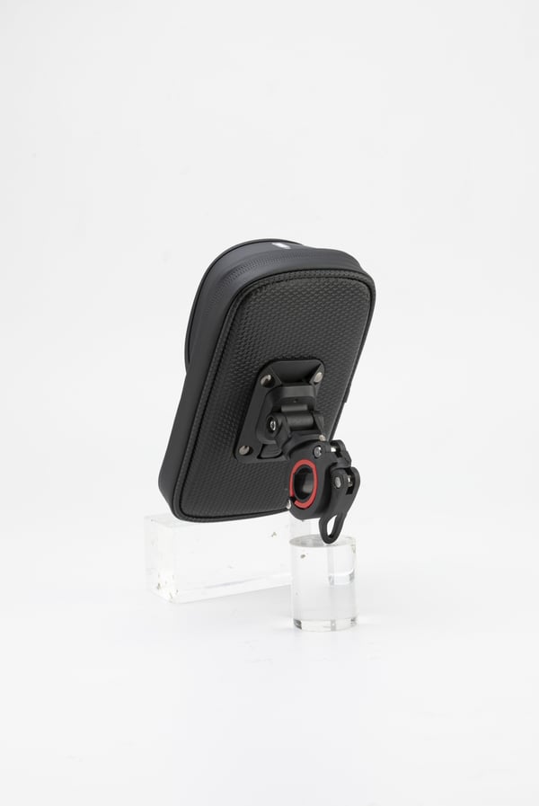 FoneKit - väderbeständig telefonhållare för cykelstyret, svart