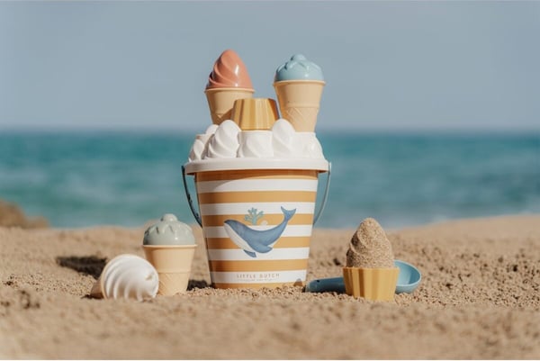Little Dutch -strandset, Glass, blå