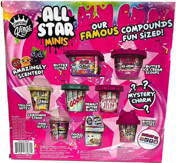 Compound Kings All Star - limpakartong, 8 forskellige, 106g