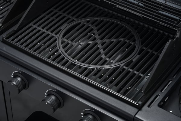 Anton Oliver Black BX-Double gas-/kolgrill