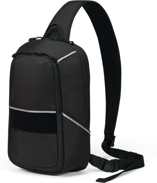 Dicota Sling Bag Reflective -axelväska, svart