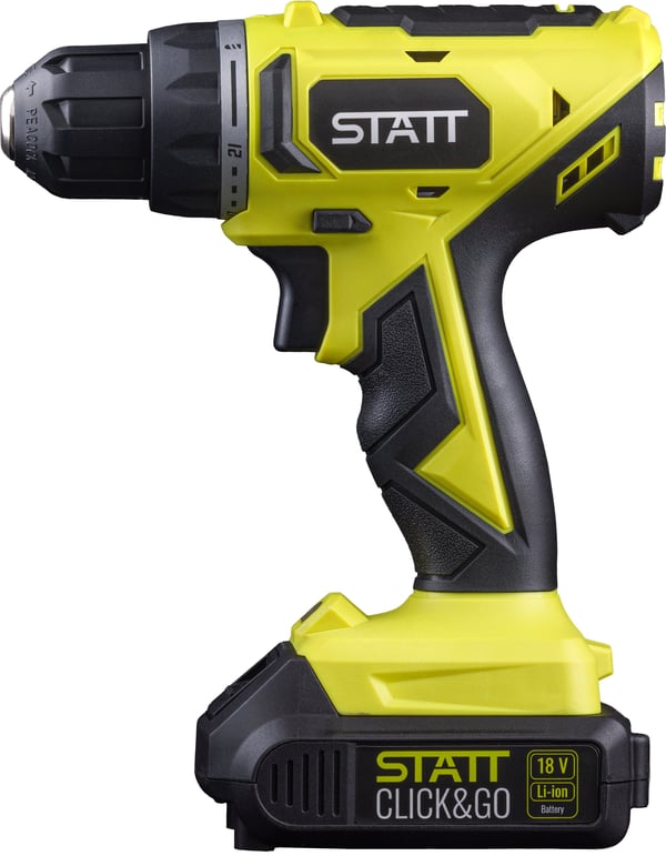 Statt 18V sladdlös borrmaskin och 2 Ah batteri