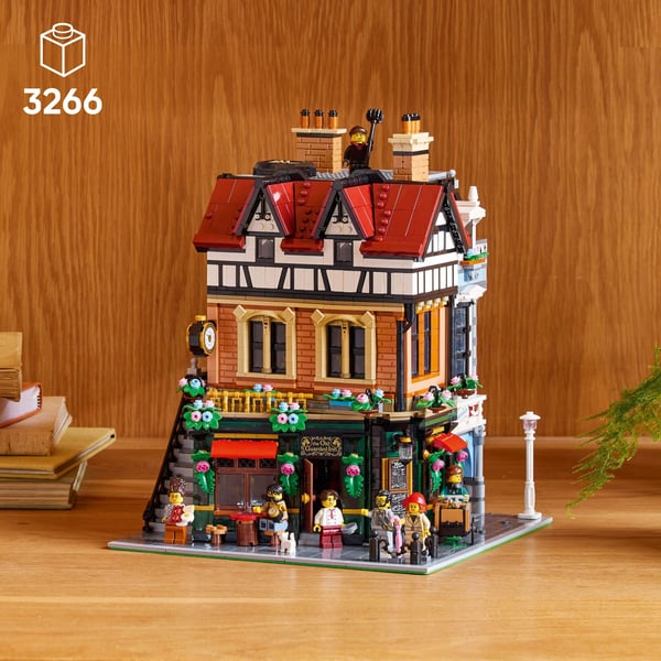 LEGO Icons 10350 – Tudorhus hjørnebygning
