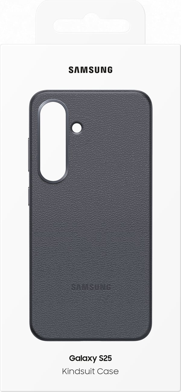 Samsung Galaxy S25 Kindsuite beskyttelsesskal, sort