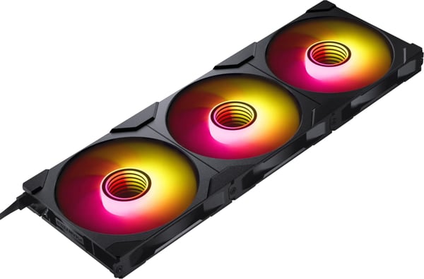 Phanteks M25 Gen2 140 mm PWM DRGB Reverse-fläkt, vit
