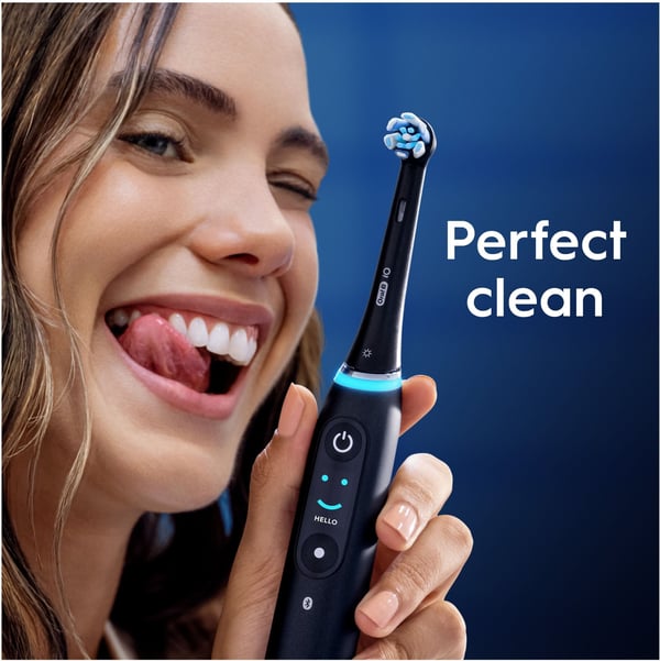 Oral-B iO Gentle Care borsthuvuden, 6 st, svart