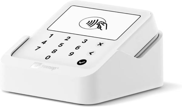 SumUp Solo Lite kortläsare och laddningsstation