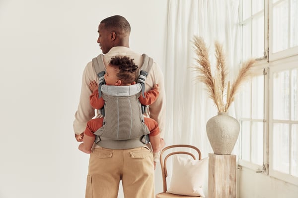 BabyBjörn Harmony 3D Mesh bärsele, Grå beige