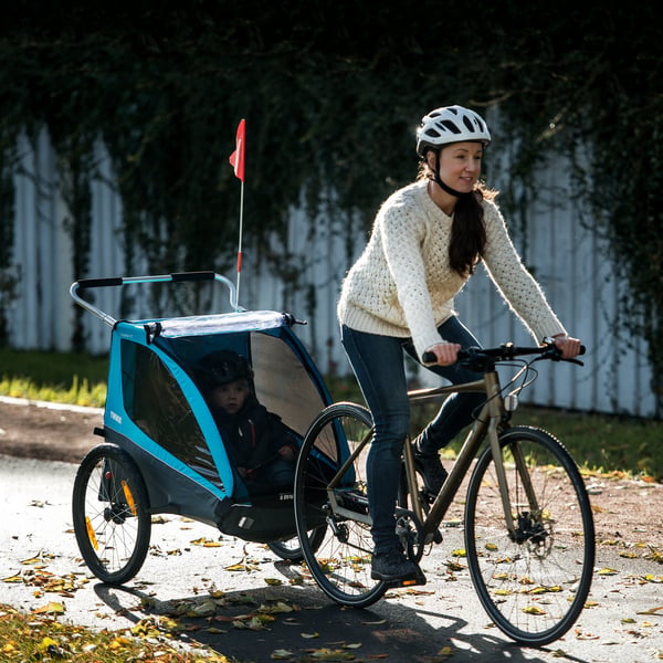 Thule Coaster XT barnvagn för barntransport, blå